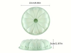 Tortera savarin con tubo silicona 12 porciones